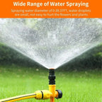 360° Garden Sprinkler with Ground Spike – Ideal for Permanent Installation in the Garden