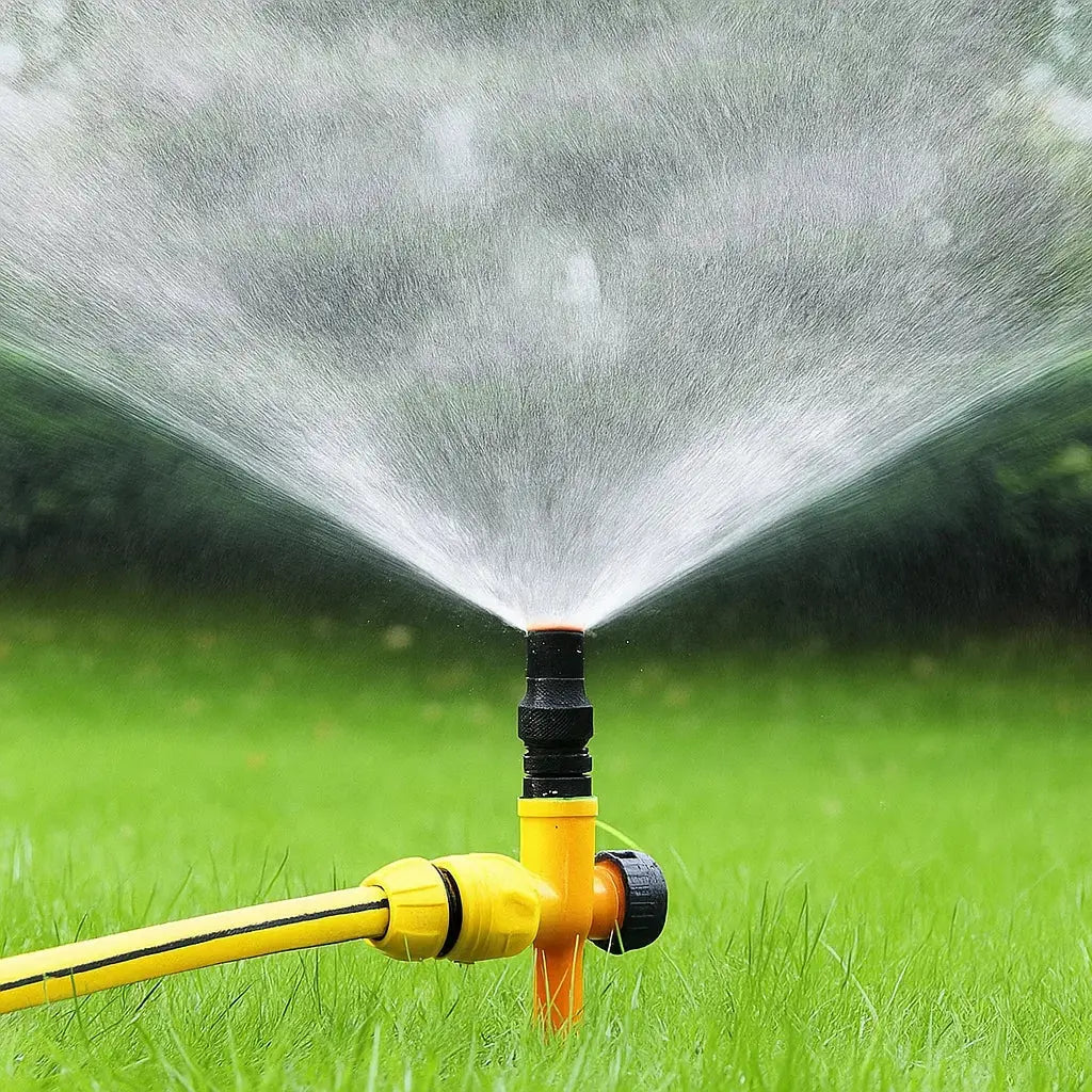 360° Garden Sprinkler with Ground Spike – Ideal for Permanent Installation in the Garden