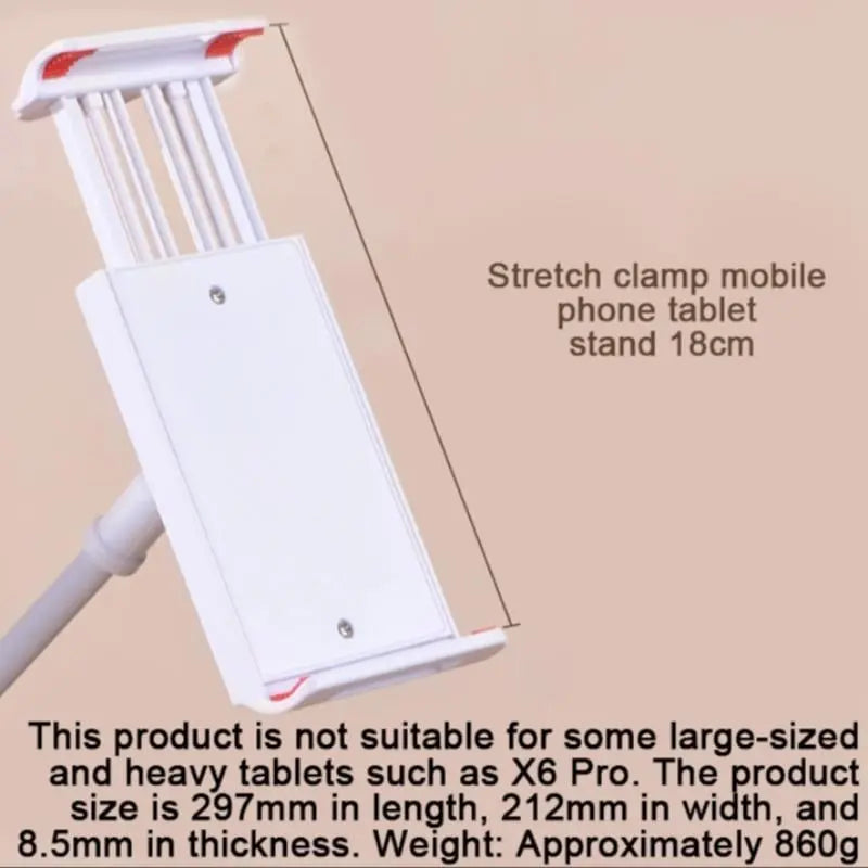 360° Smartphone & Tablet Holder – Hands-free watching movies in bed