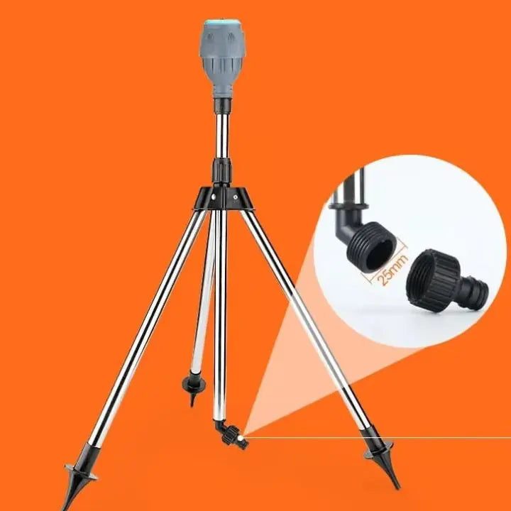 360° Tripod Lawn Sprinkler – Adjustable & with Mist Mode