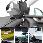 360° Redatable car phone holder – safely & flexibly mountable