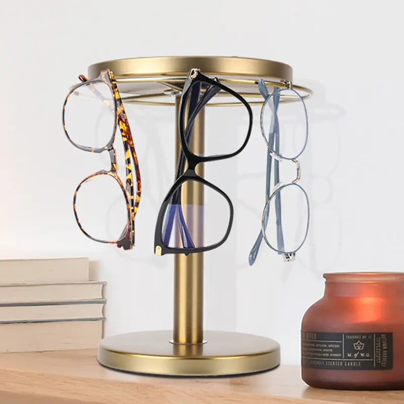 360° Redatable glasses stand – Stylish organizer for glasses & accessories