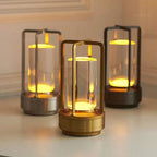 Klara Crystal Table Lamp with Touch Panel and USB Connection