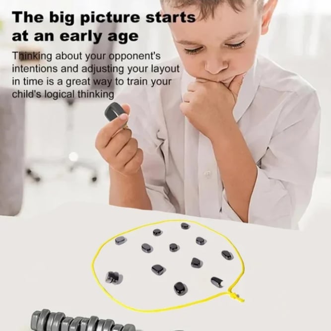 Magnetic chess set