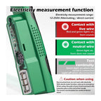 8-in-1 Wire Stripping Tool with Built-In Voltage Detector – Cut, Twist, Test, and Strip in One