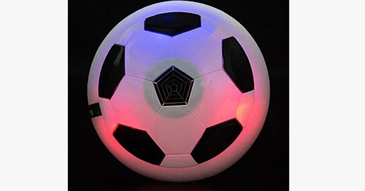 Indoor and Outdoor Air Power Hover Ball - With LED lights and glides through the air