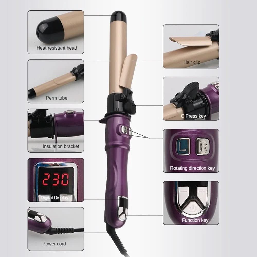 Cordless curl styler for perfect curls in 8 seconds