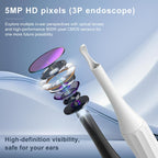 HD Camera Ear Wax Remover Kit