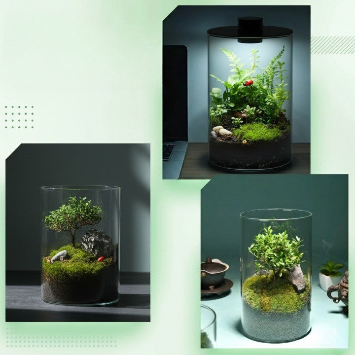 Mini Forest Maker Terrarium Decor Vase