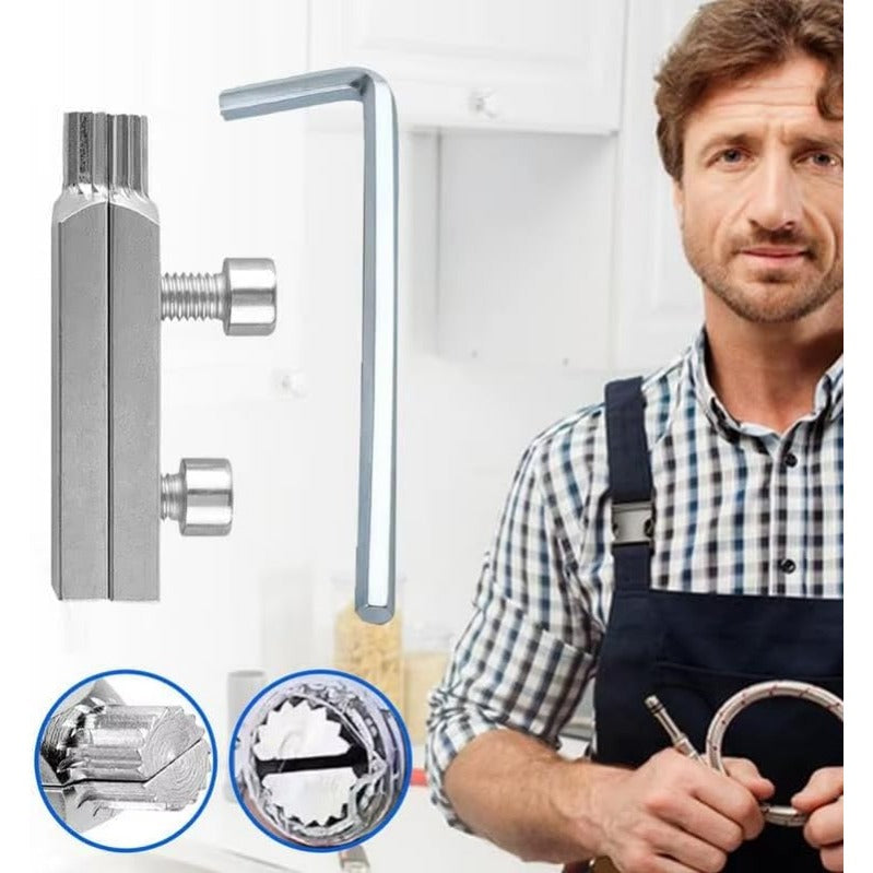 Adjustable Heavy-Duty Broken Bolt & Pipe Extractor Tool
