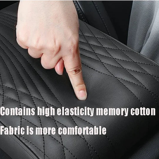 Exclusive logo armrest cushion for the armrest cover in the car