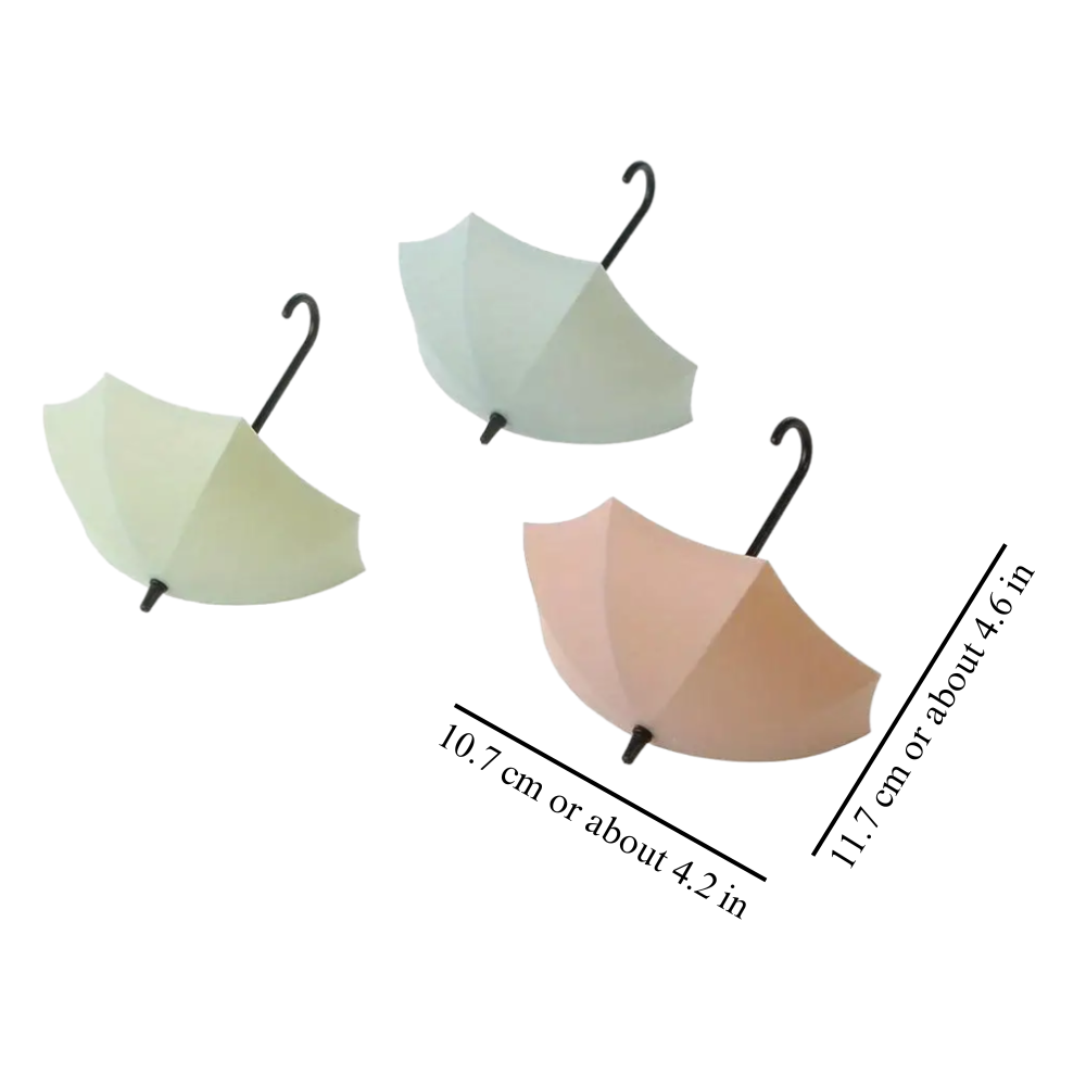 Umbrella Wall Hooks (3 pieces)