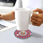Diamond Crafts Coaster Diamond Painting Coaster (Mandala)