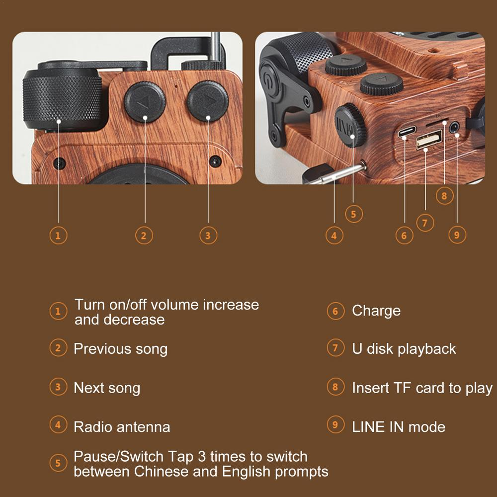 Dark Academy Bluetooth Speaker