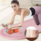 Advanced ab roller for intensive core training