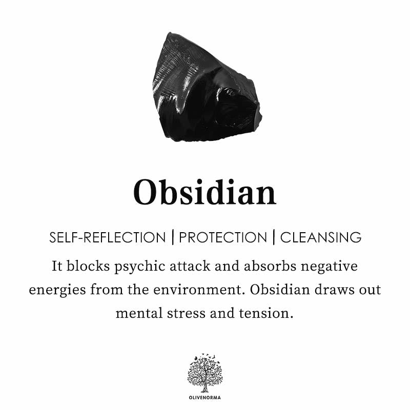 Obsidian Crystal Ball Decoration
