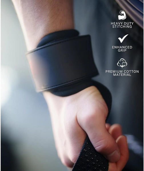 Phase-3 D-Ring Lifting Straps – Heavy Duty Grip Support for Weight Training