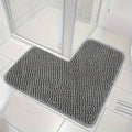 Corner Bath Mat Lunava | L-Shape for Shower & Corner | Non-Slip & Soft | 40x40x80 cm