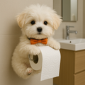 PawRoll – The animal-like charming toilet roll holder!
