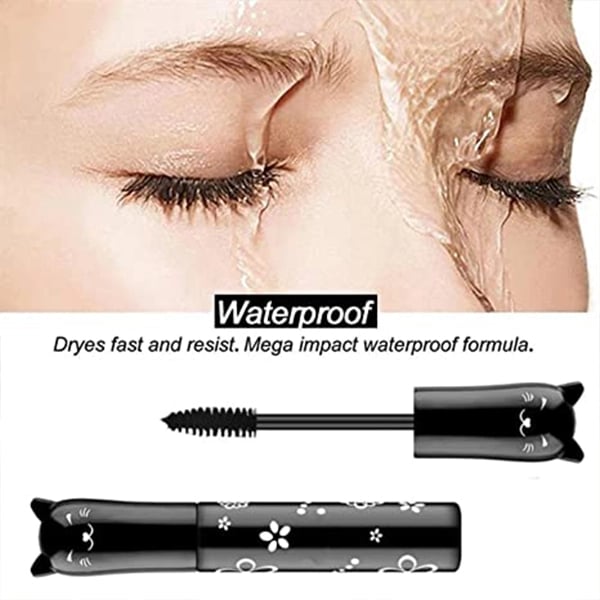 5D Silk Fiber Mascara – Lash Lengthening Booster with Waterproof Formula