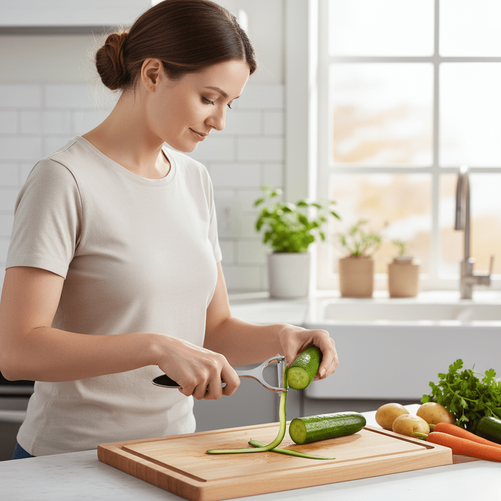 Stainless Steel Vegetable Peeler for Precise and Effortless Results