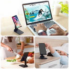 Foldable Desktop Phone Tablet Holder Mobile Desk Stand