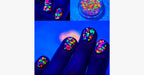Multicolored Radiant Nail Designs
