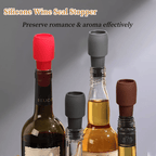 Reusable bottle stopper for sparkling wine
