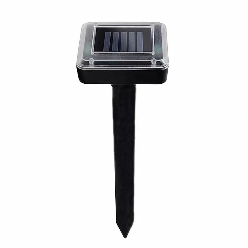 Solar-powered snake and pest deterrent – Ultrasonic device for the garden