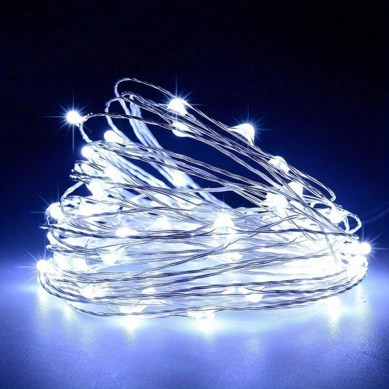 Fairy String Lights Battery Powered Warm White