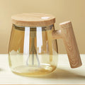 Self-stirring coffee mug