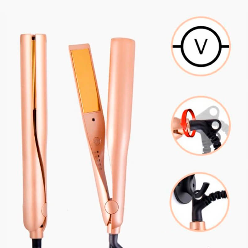 WaveLuxe Pro – One device. Straight. Curly. Perfectly styled.