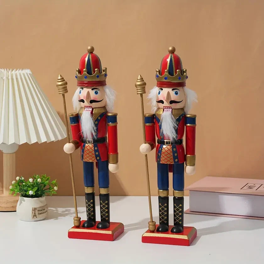 FestiveGuard - Traditional nutcracker decoration for Christmas coziness
