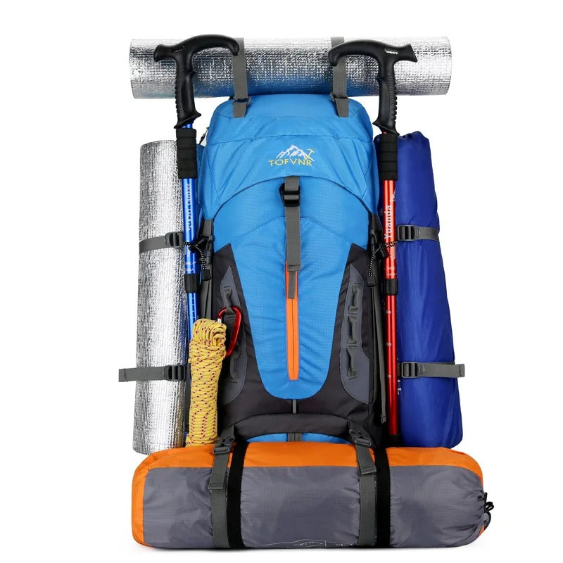 TrailBlazer Backpack – Robust 65L Waterproof Backpack