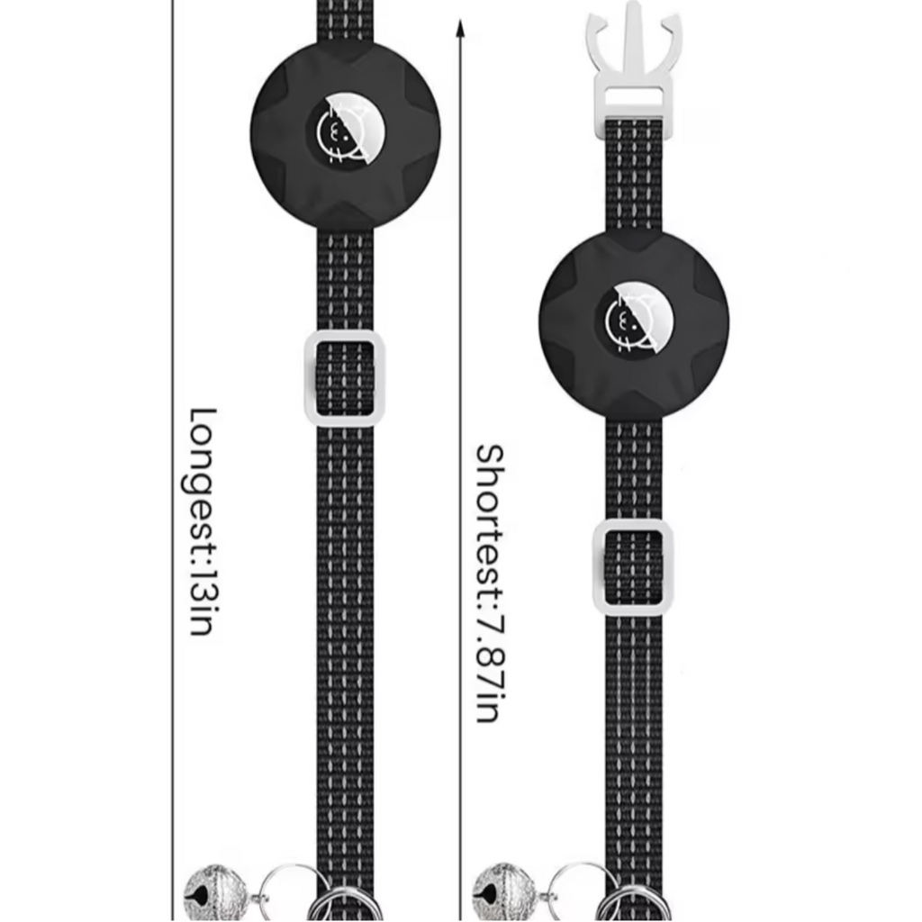 Pet Safety Set – Smart Dog and Cat Tracker with Reflective Collar