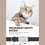 Pet Safety Set – Smart Dog and Cat Tracker with Reflective Collar