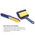Reusable hair and lint remover for furniture & clothing
