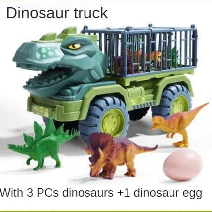 Adventure set with dinosaurs & vehicles for explorers