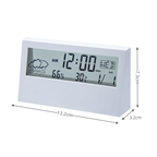 Minimalist digital clock