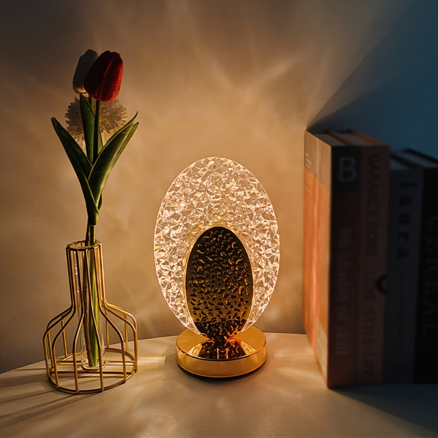 FeatherLamp - USB Touch Table Lamp with Unique Feather Design