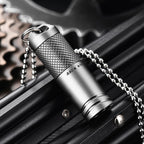 Outdoor Titanium Alloy Keychain Flashlight