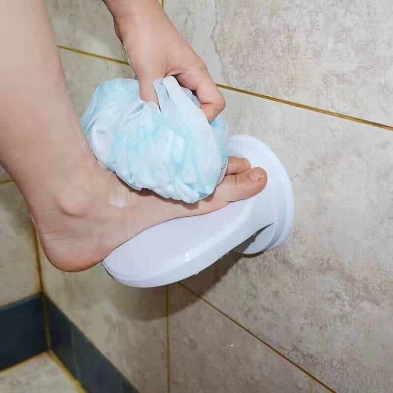 Suction Cup Footrest – More safety when shaving in the shower