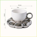 Scandinavian Ins Windmill Flower Coffee Cup Ceramic Set