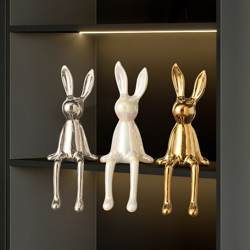 Creative Rabbit Ornaments Room Decoration