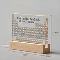Periodic Table of Chemical Elements Desktop Decoration