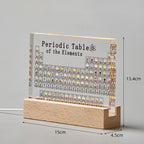 Periodic Table of Chemical Elements Desktop Decoration