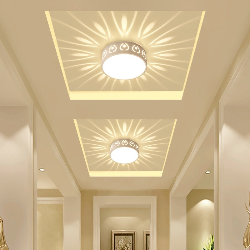 Creative Away Light Simple Modern Corridor Light Recessed Spotlight Downlight Led Entrance Light Entrance Light Hall Light