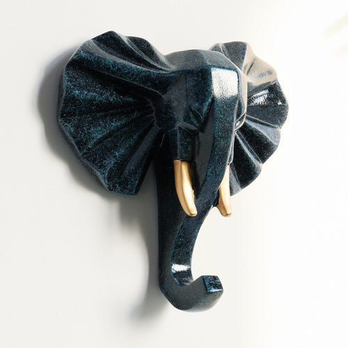 Cute Animal Head Nordic Paste Key Hook Punch-free Nail-free Clothes Hook Creative Wall Decoration Coat Hook