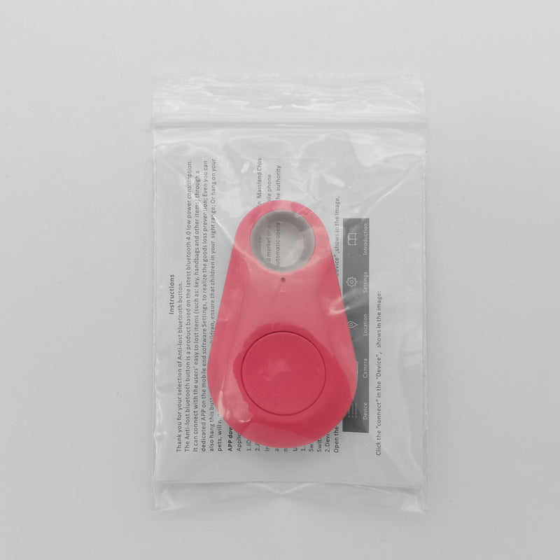 Water drop bluetooth anti-loss device intelligent two-way object-finding pet mobile phone key wallet alarm anti-loss device