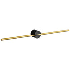 Light Luxury Towel Rack Creative Wire-drawing Gold Adjustable Single Rod Bath Towel Rack
